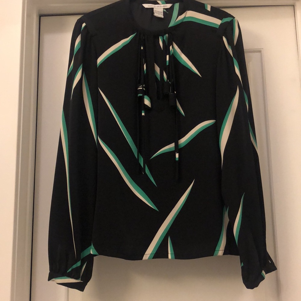 Diane von Furstenberg long sleeve top